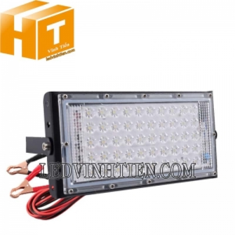 Đèn pha led 12V 100W loại mỏng