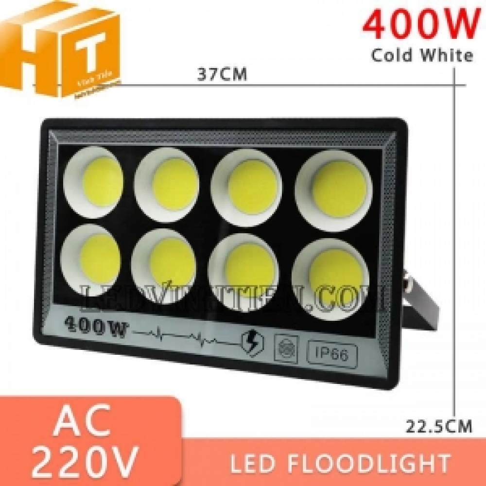 Đèn pha led COB 400W Vĩnh Tiến 