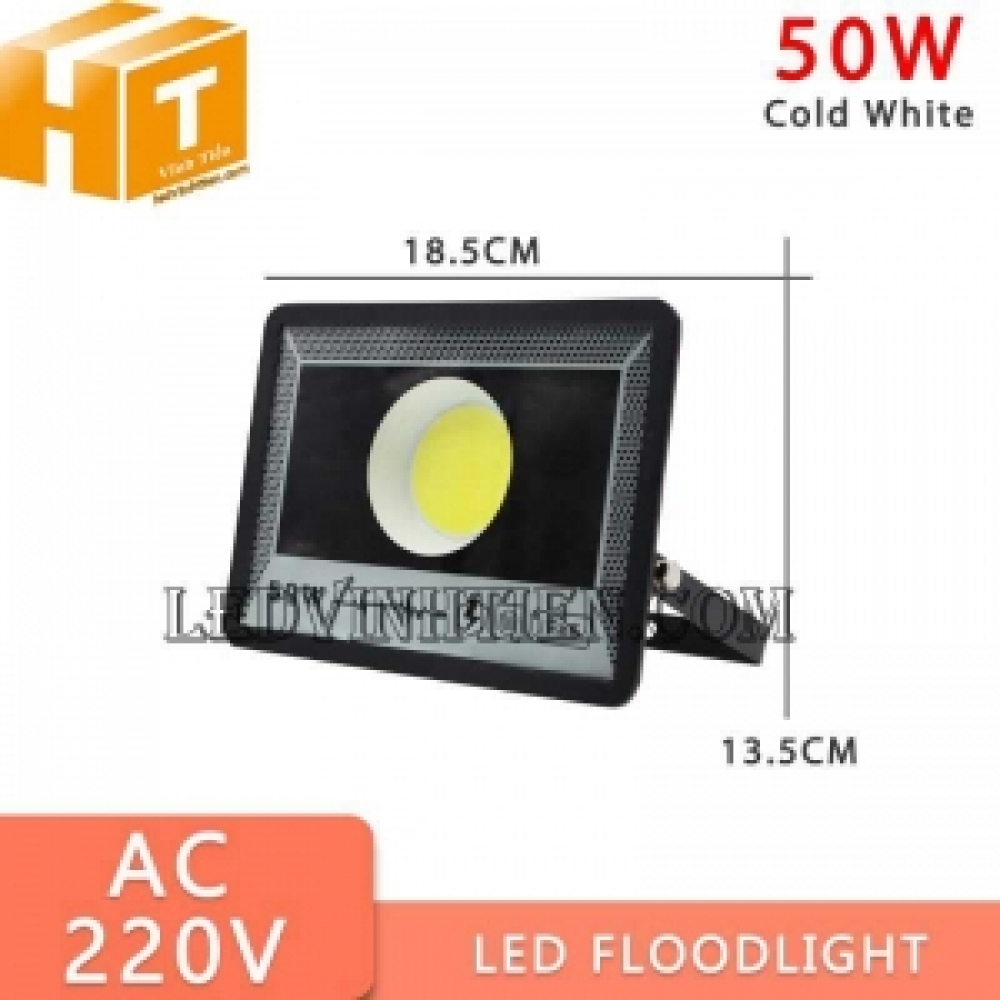 Đèn pha led COB 50W Vĩnh Tiến 