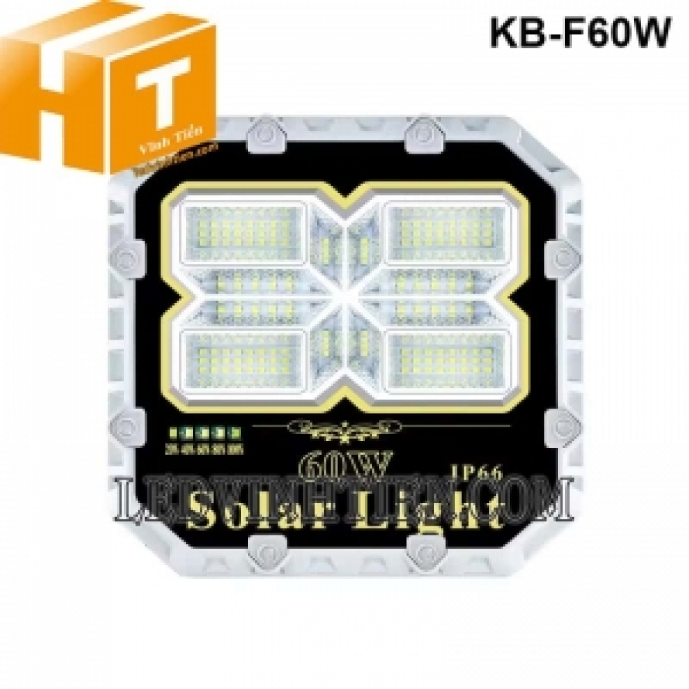 Đèn pha năng lượng mặt trời 60W