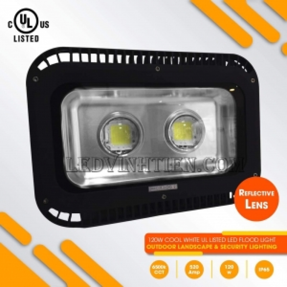 Đèn pha led thấu kính 100w