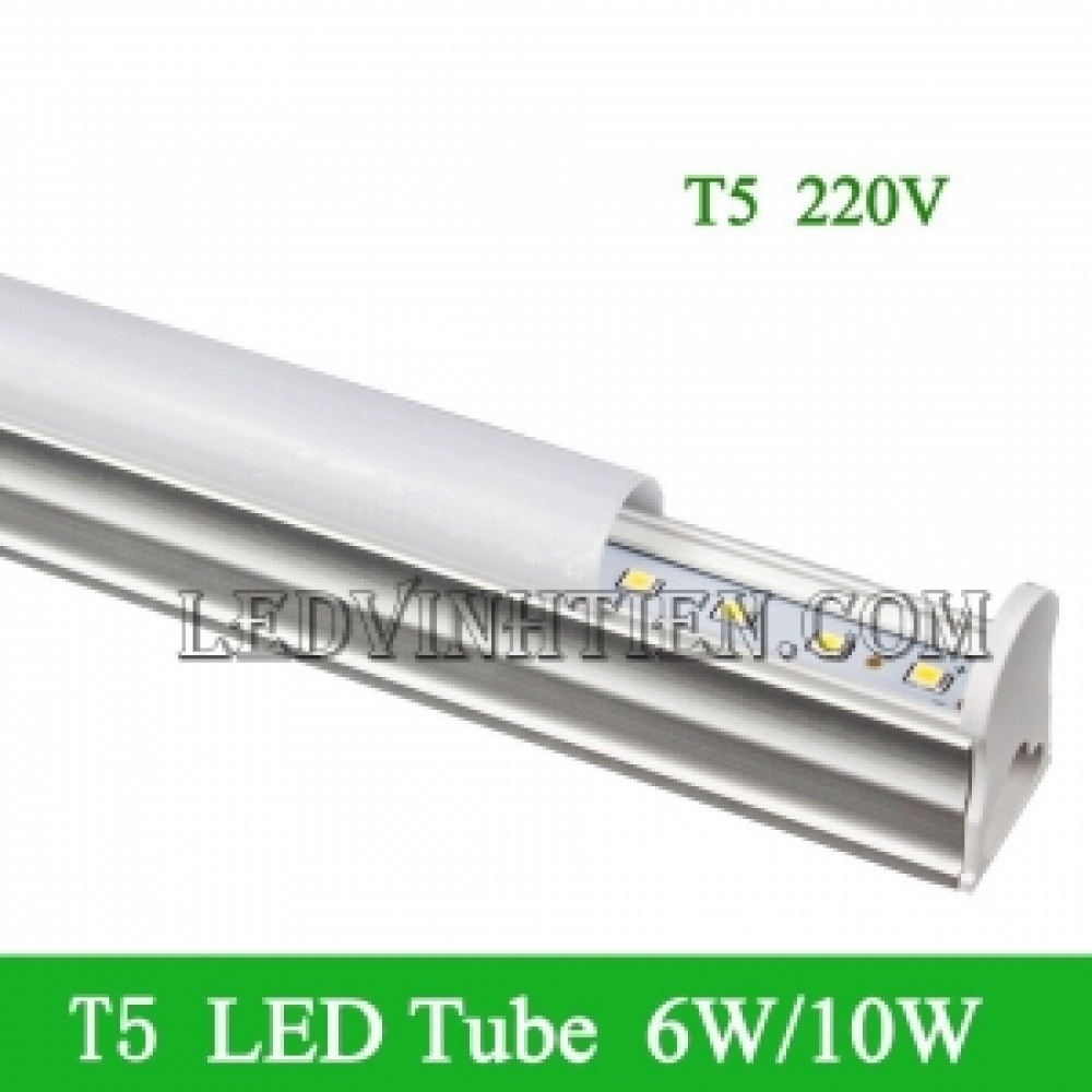 Đèn tuýp led T5 18W 1m2 liền máng