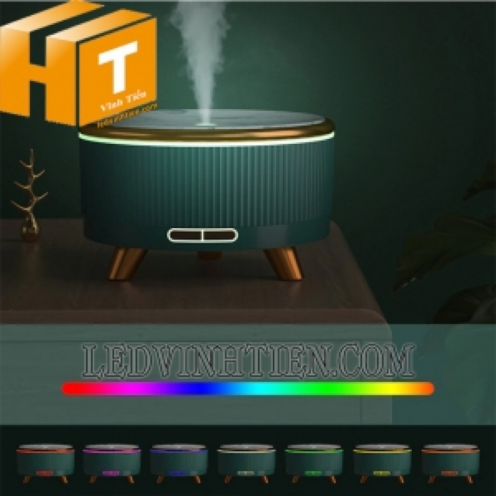 Máy xông tinh dầu cỡ lớn 500ml kèm remote