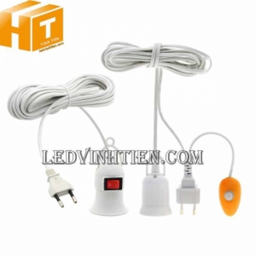 Đui đèn dây có công tắc