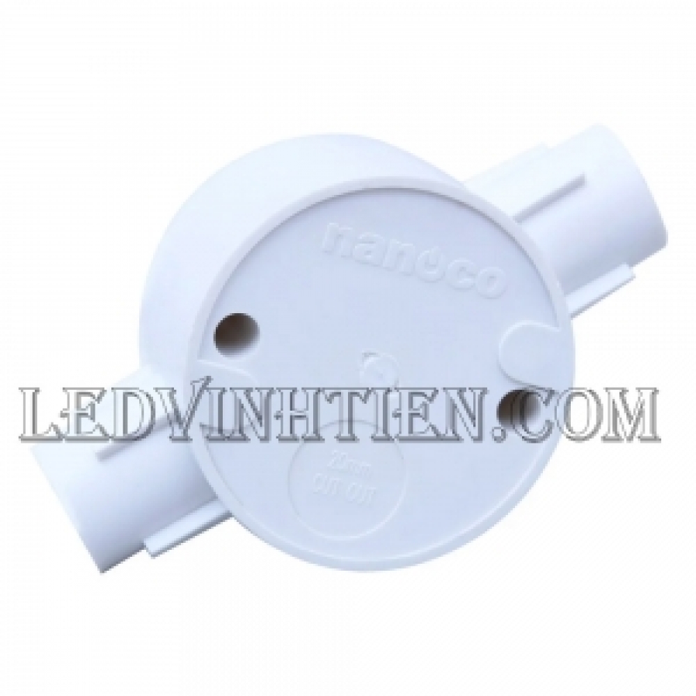 Hộp nối 2 ngã thẳng nanoco