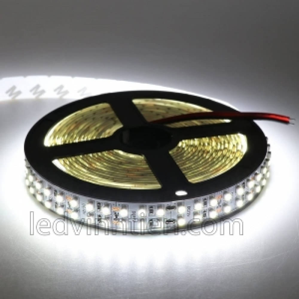 Led Dây 12V Hai Hàng Led Ánh Sáng Trắng