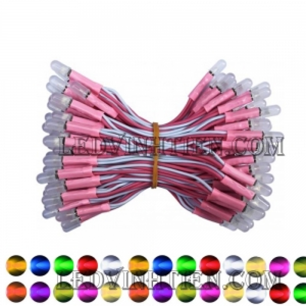 Led liền dây màu hồng