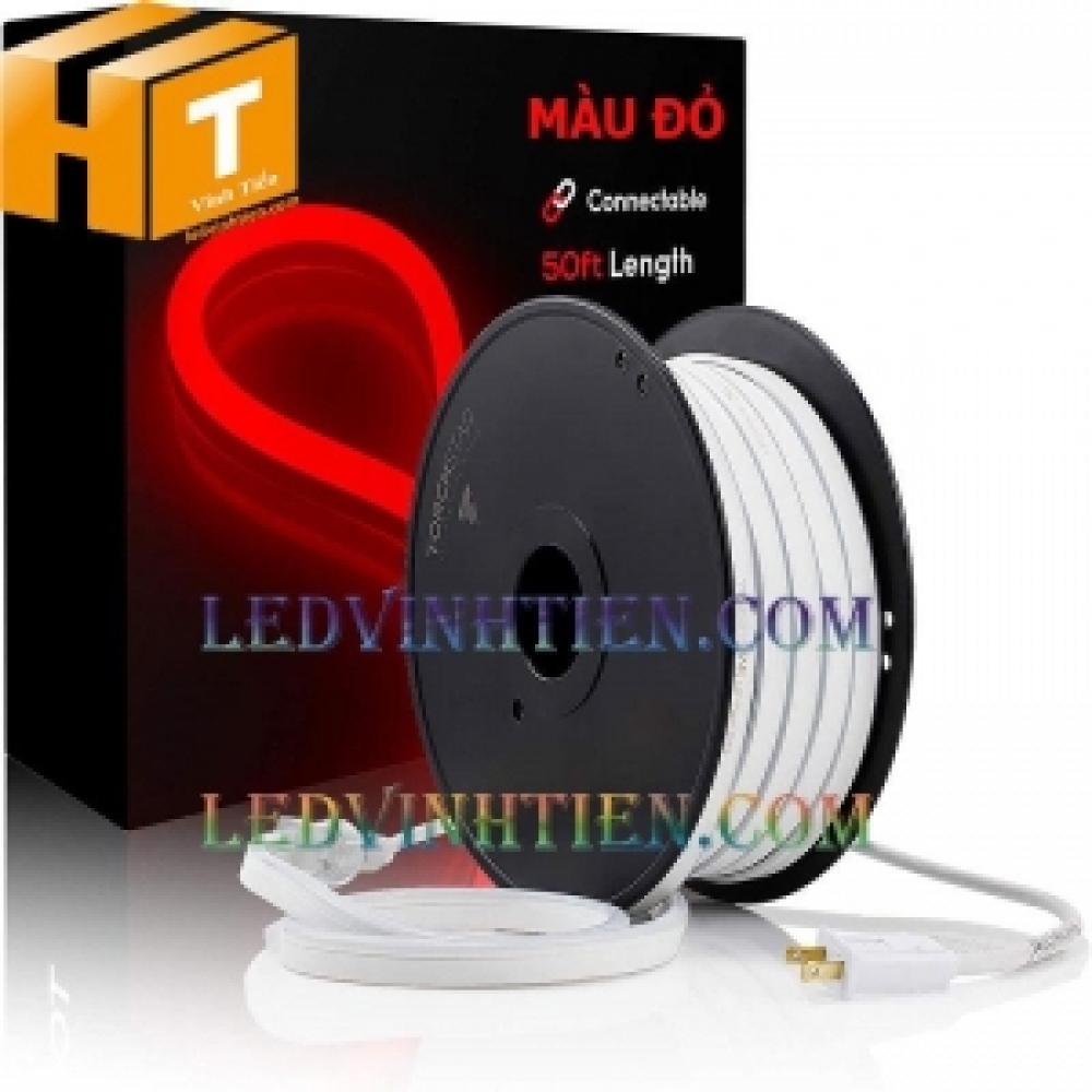 Led neon 12V 50m màu đỏ