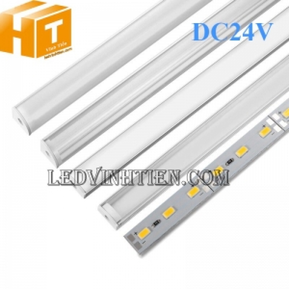 Led thanh nhôm 24V màu xanh lá