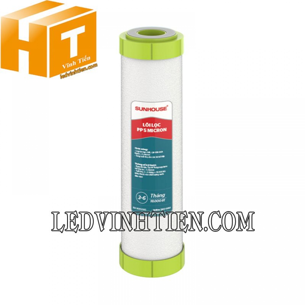 Lõi lọc thô số 1 PP 5 Micron Sunhouse