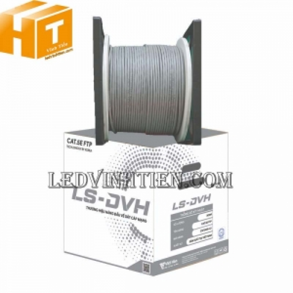 Dây cáp mạng Việt Hàn FTP CAT5E [Vỏ màu ghi]