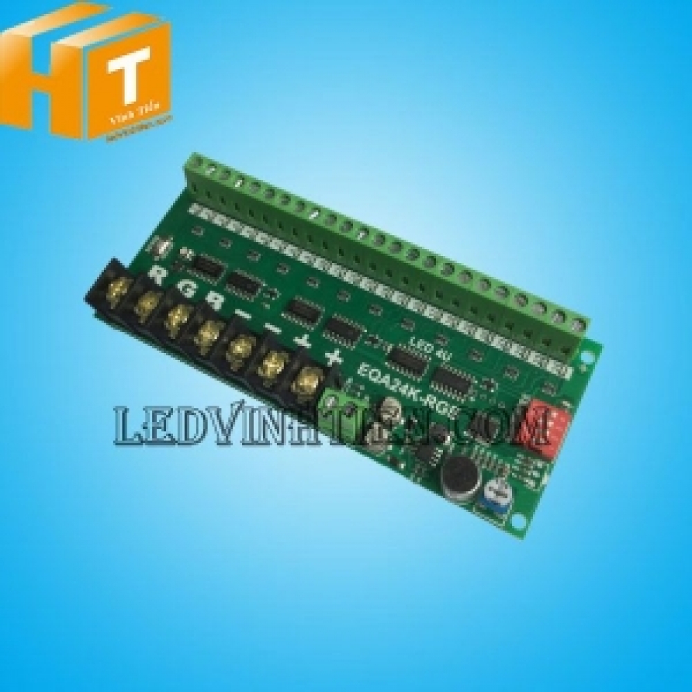 Mạch điều khiển nhạc 24 cột RGB