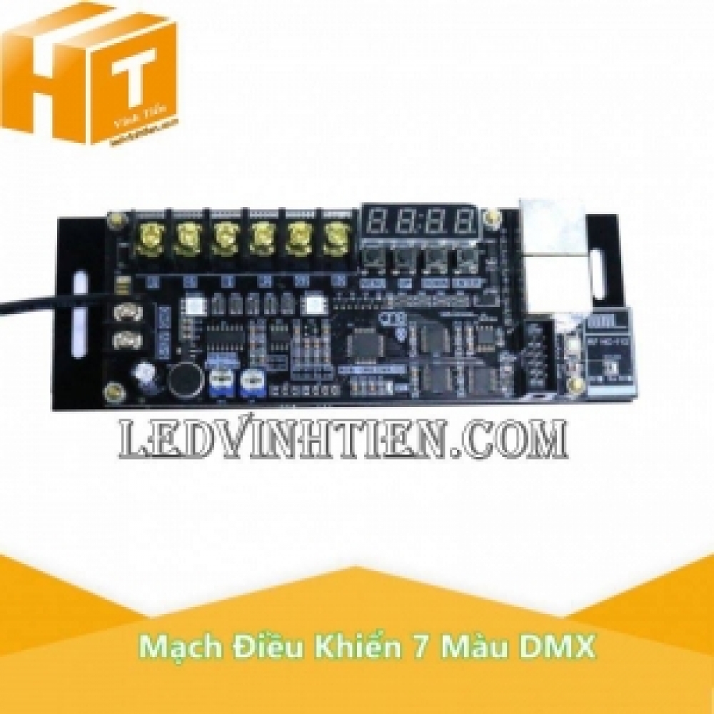 Mạch Điều Khiển 7 Màu DMX