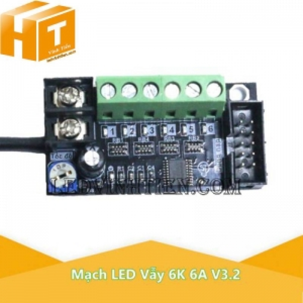 Mạch Led Vẫy 6 Kênh 6A
