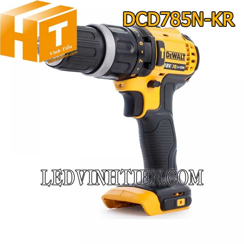 Máy khoan vặn vít động lực pin Dewalt DCD785N-KR