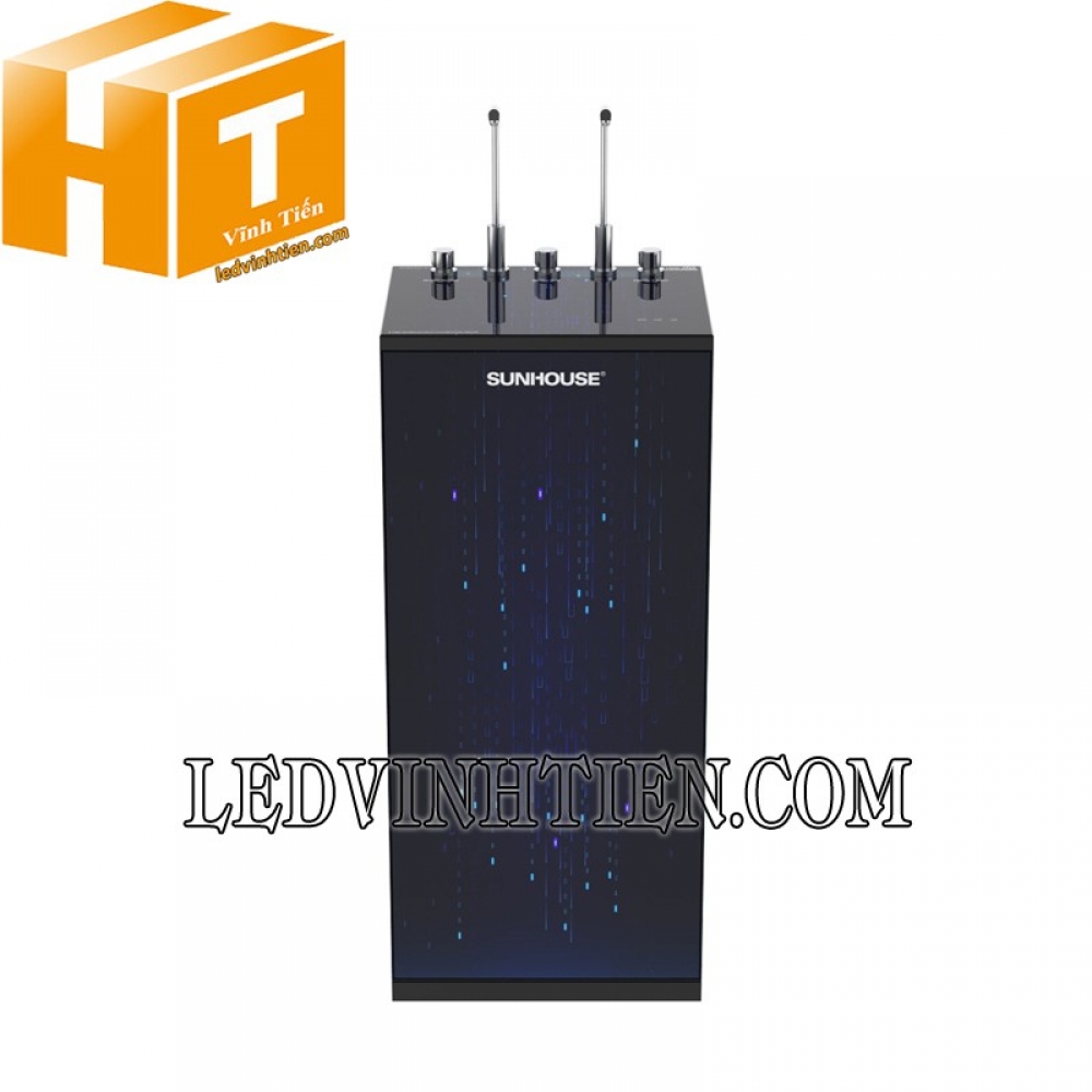 Máy lọc nước RO nóng lạnh 10 lõi Sunhouse SHA76215CK