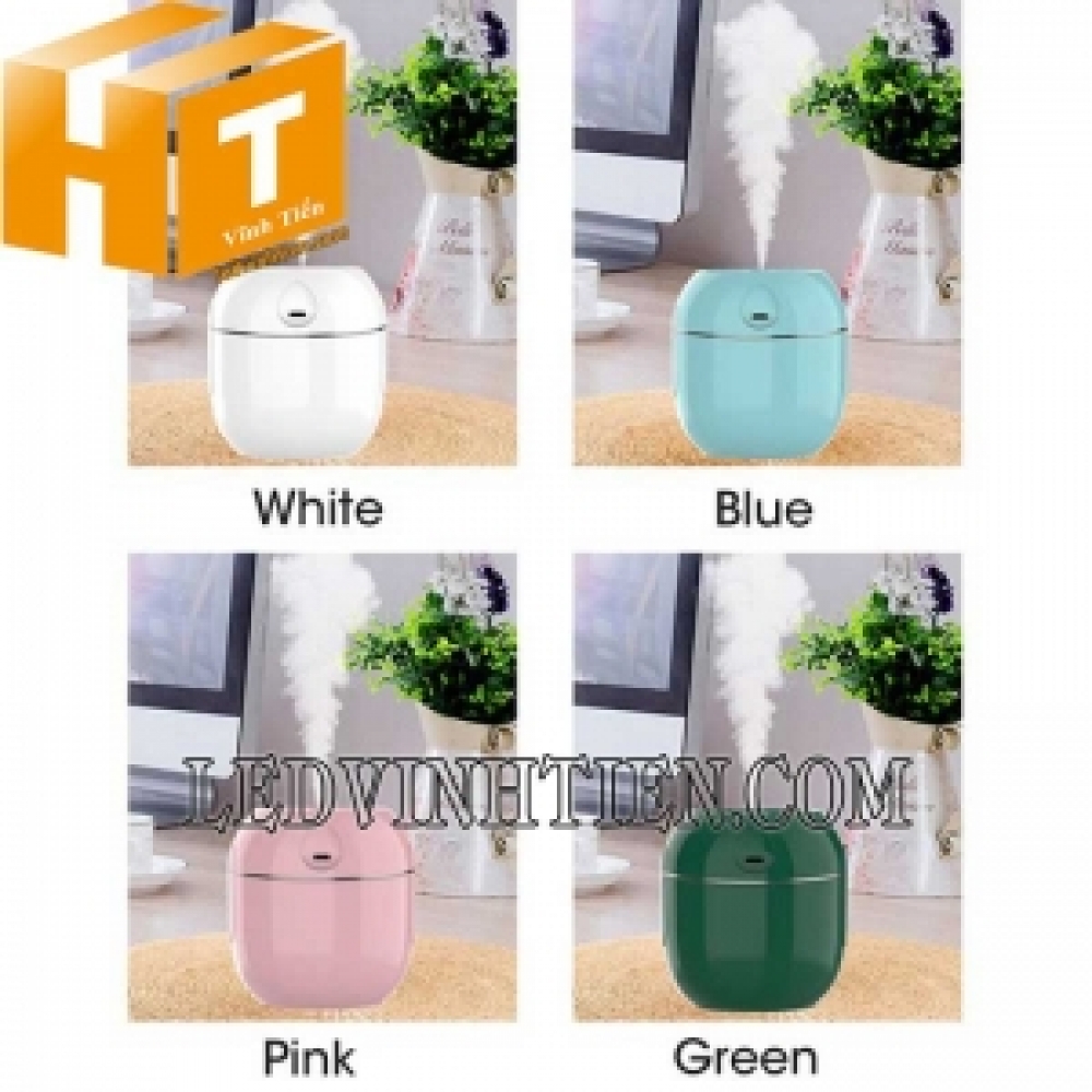 Máy tạo độ ẩm hình trụ pin sạc 280ml