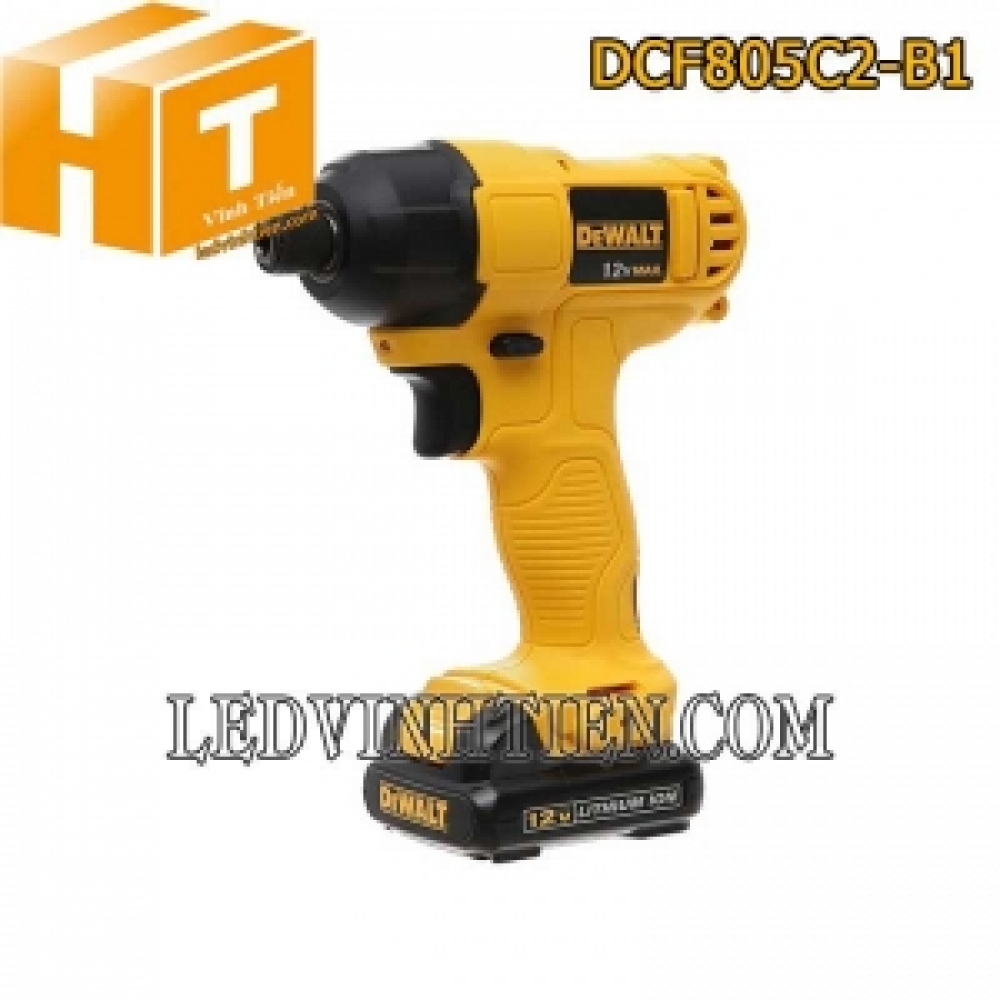 Máy vặn vít động lực pin Dewalt DCF805C2-B1