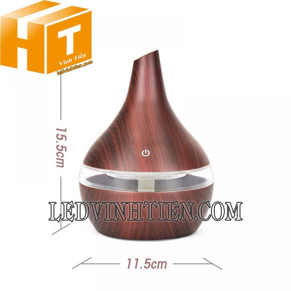 Máy xông tinh dầu kèm remote 300ml