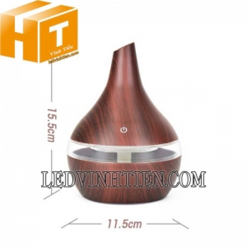 Máy xông tinh dầu kèm remote 300ml