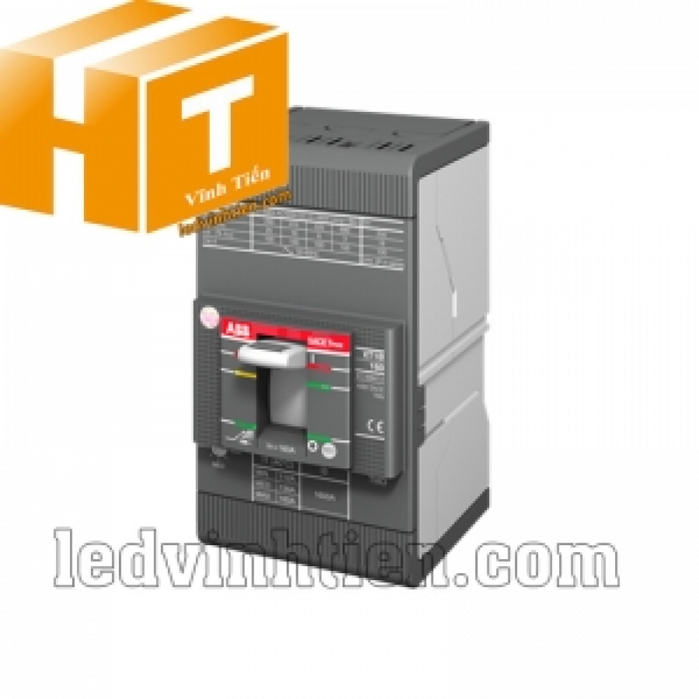 CẦU DAO TỰ ĐỘNG DẠNG KHỐI ABB MCCB T4H 3P 85kA 125A