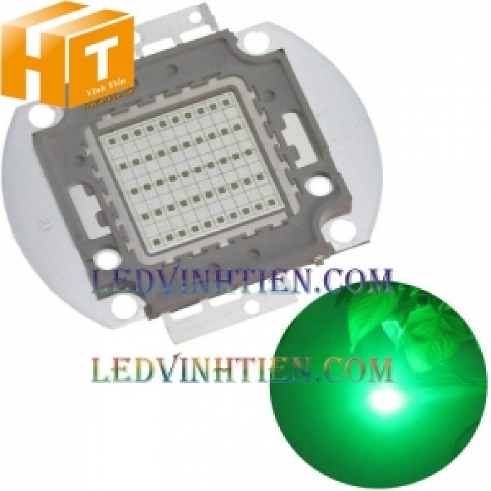 Tim đèn pha 30w xanh lá