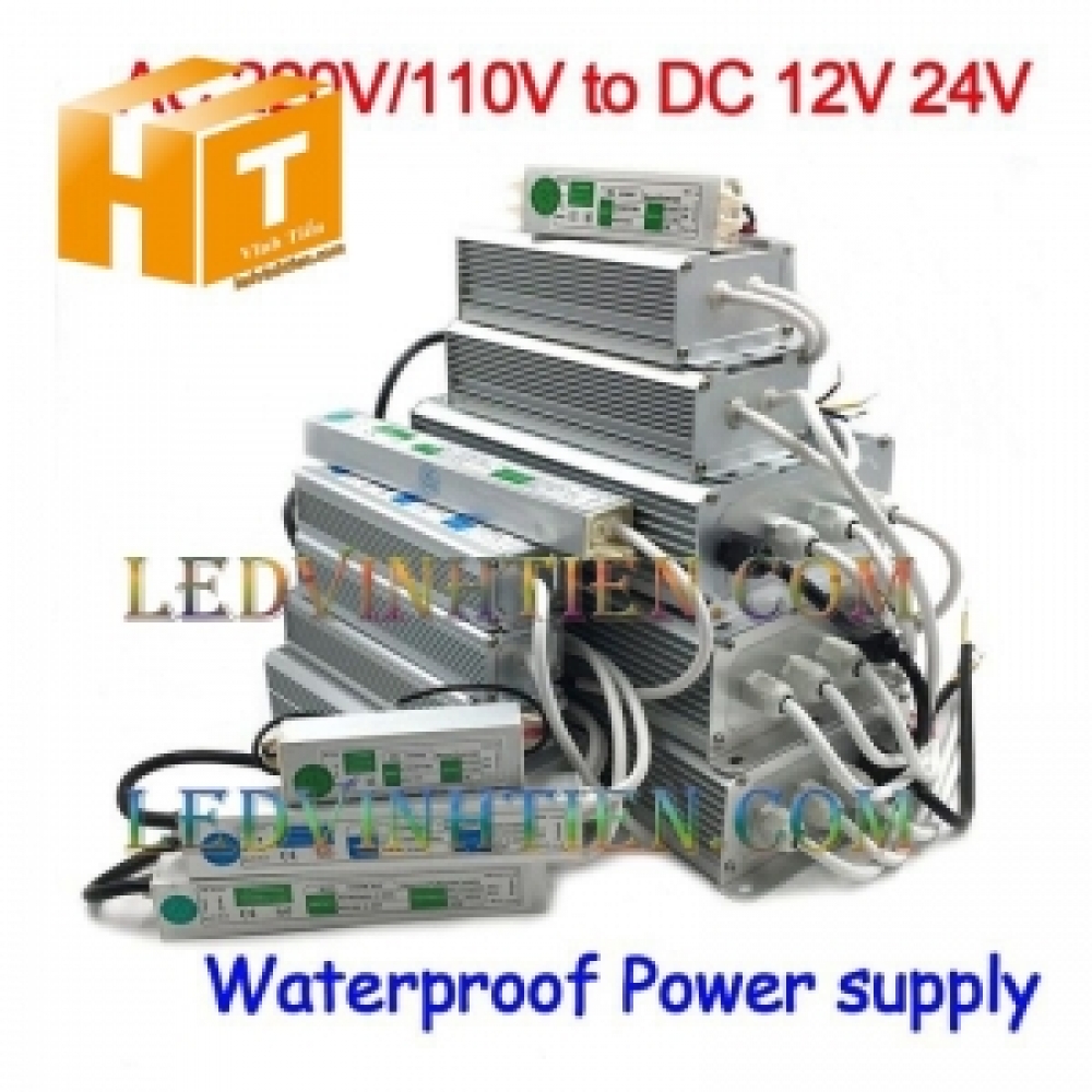 Nguồn 12V 15A ngoài trời IP 67