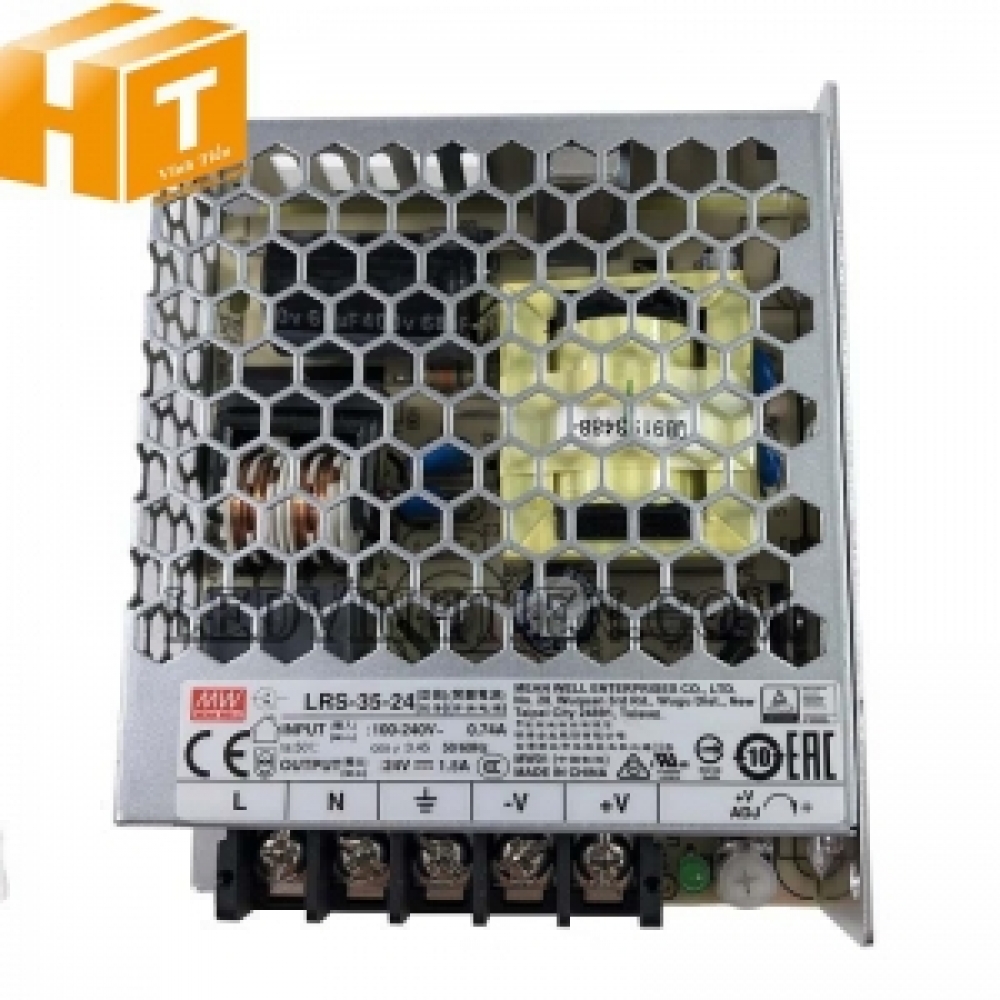 Nguồn điện 24V 1.5A Mean Well