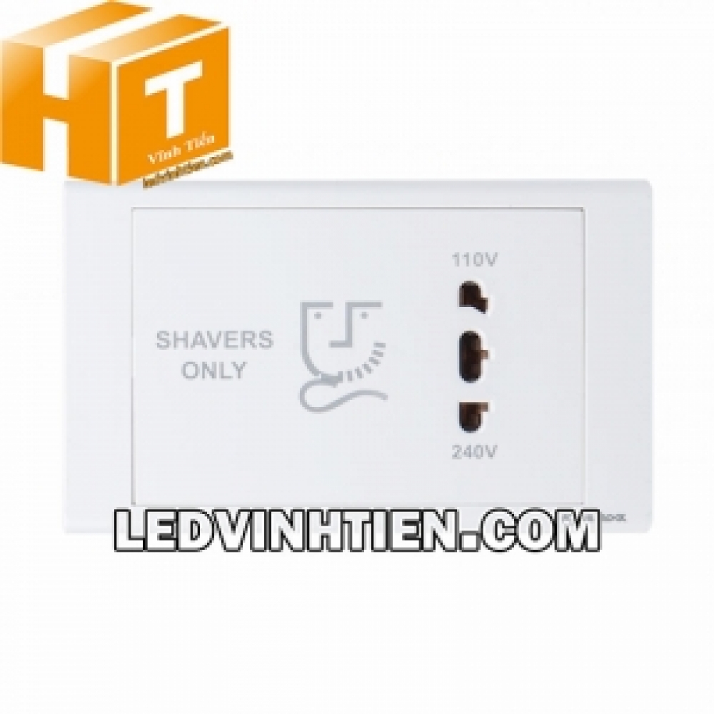 Ổ cắm dao cạo râu ngang S18/2727 Sino Vanlock
