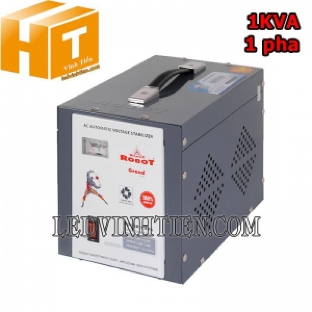Ổn áp 1 pha 1KVA Robot Grand 140-250V