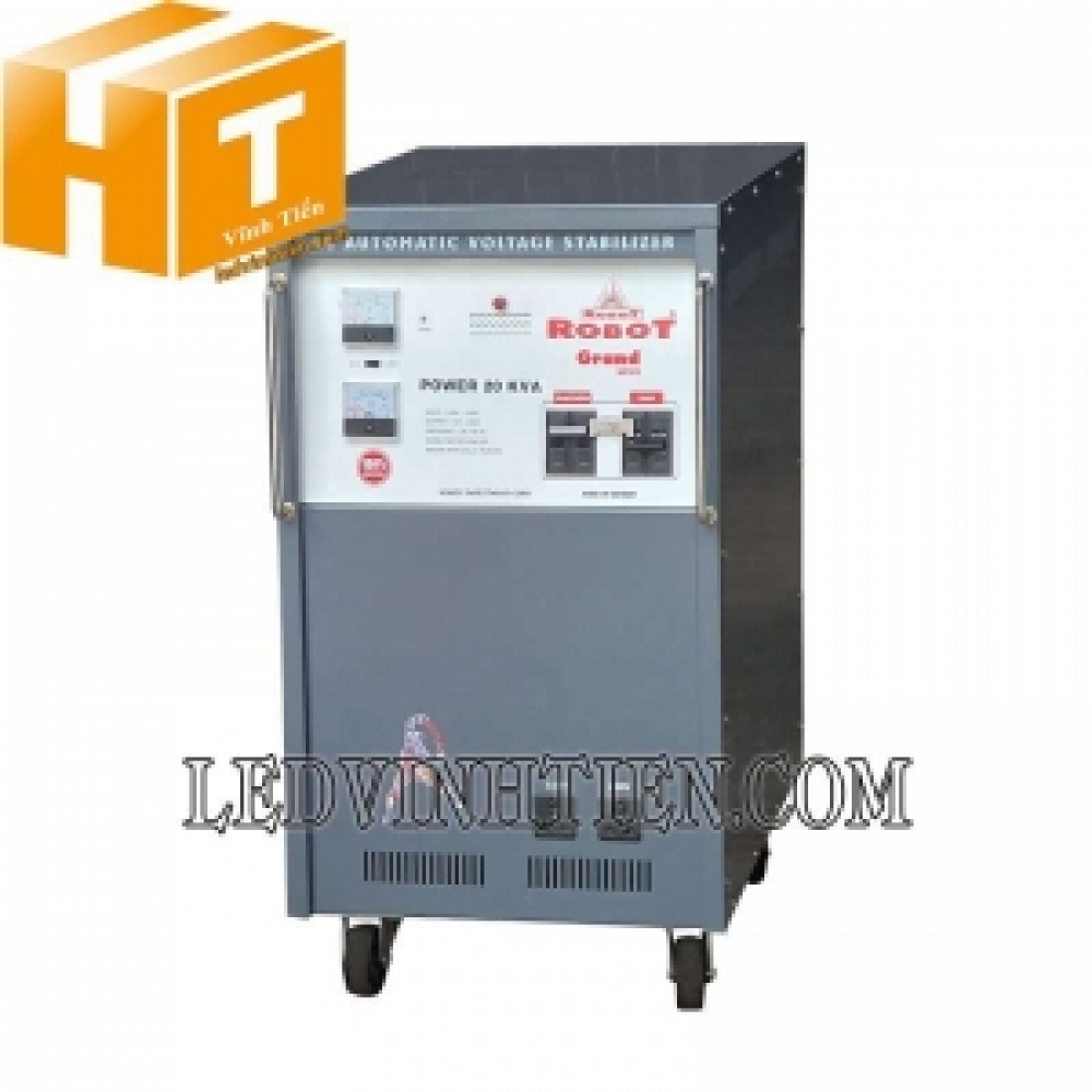 Ổn áp 1 pha 20KVA Robot Grand 150-250V