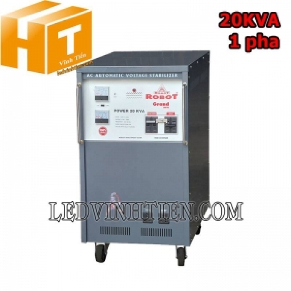Ổn áp 1 pha 20KVA Robot Grand 90-250V