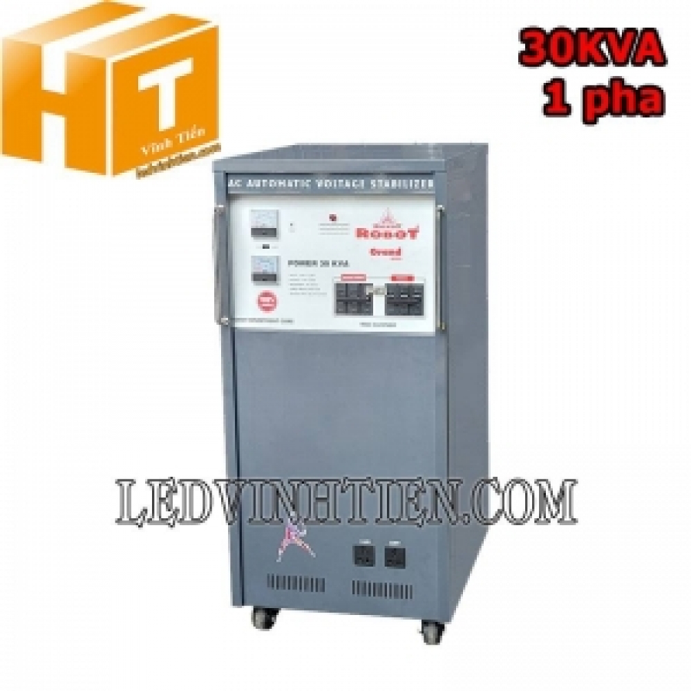 Ổn áp 1 pha 30KVA Robot Grand 90-250V