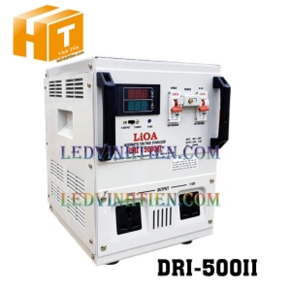 Ổn áp 1 pha LIOA DRI-500II