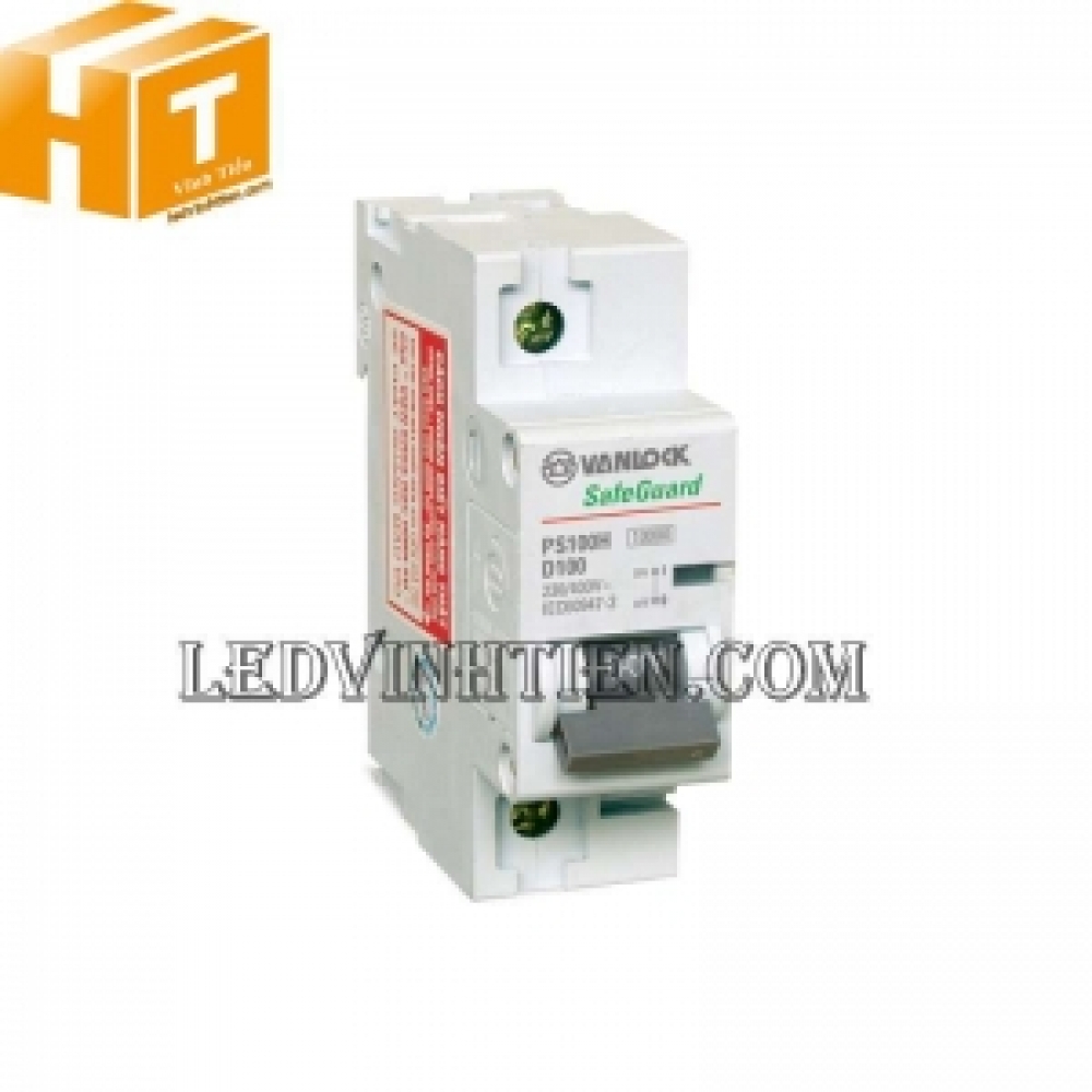 Cầu dao tự động MCB PS100H - 1 Cực