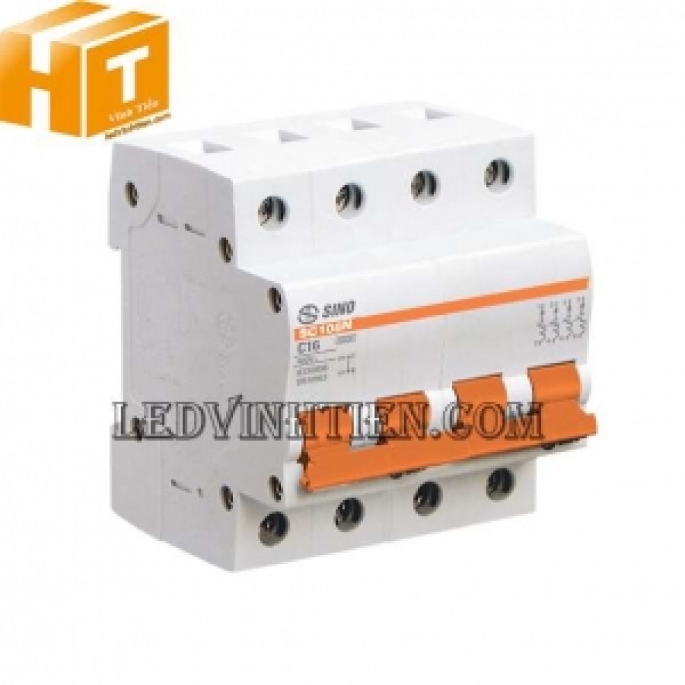 Cầu dao tự động MCB SC108N - 4 Cực