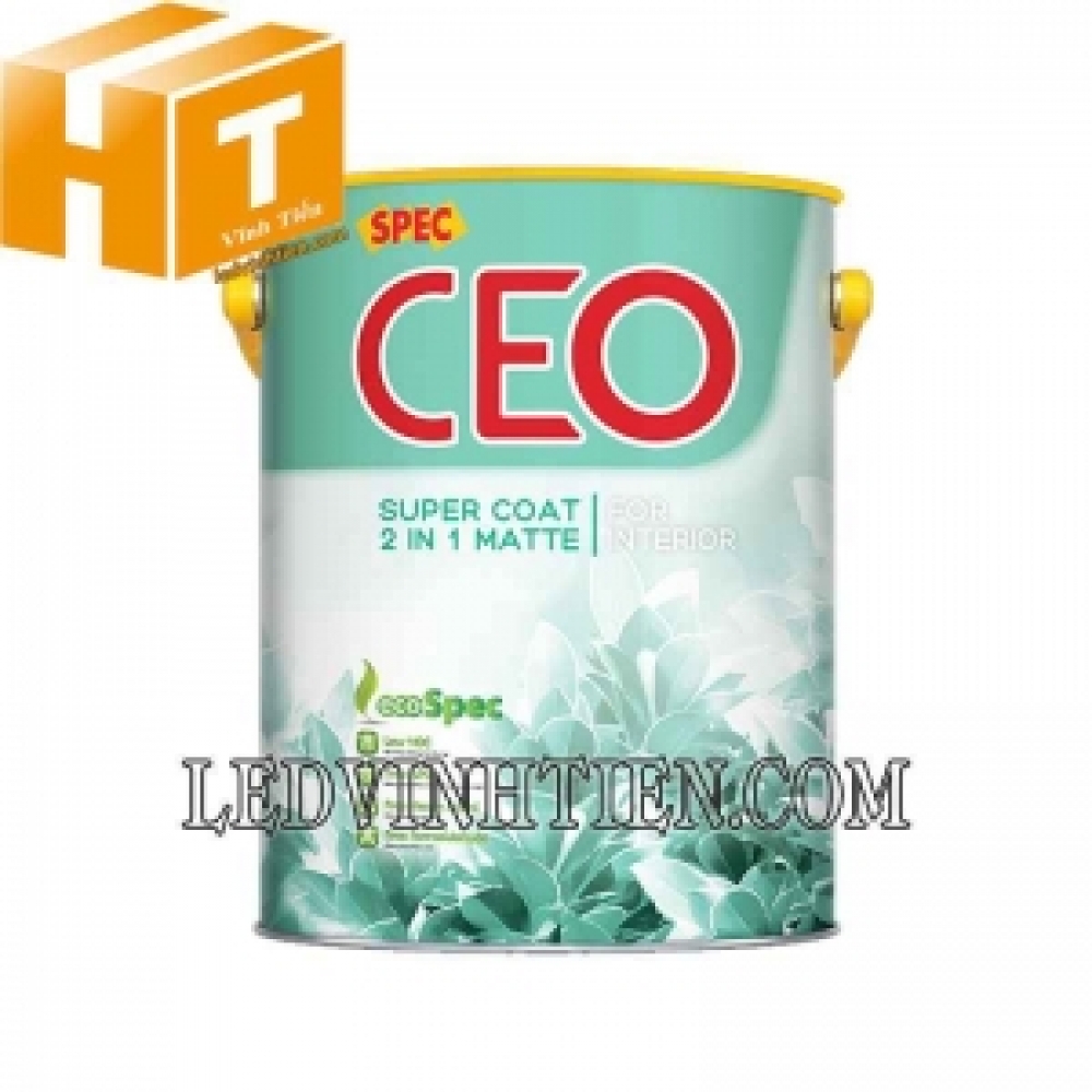 Sơn Spec Ceo Super Coat 2 in 1 Matte For Interior