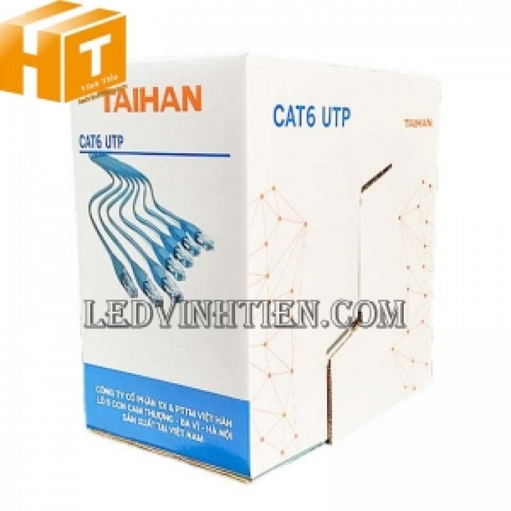 Dây cáp mạng Việt Hàn TAIHAN CAT.6 UTP CCA 24AWG