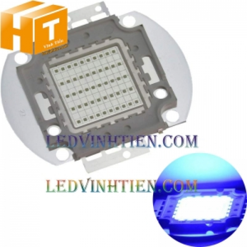 Tim đèn pha 10w xanh dương