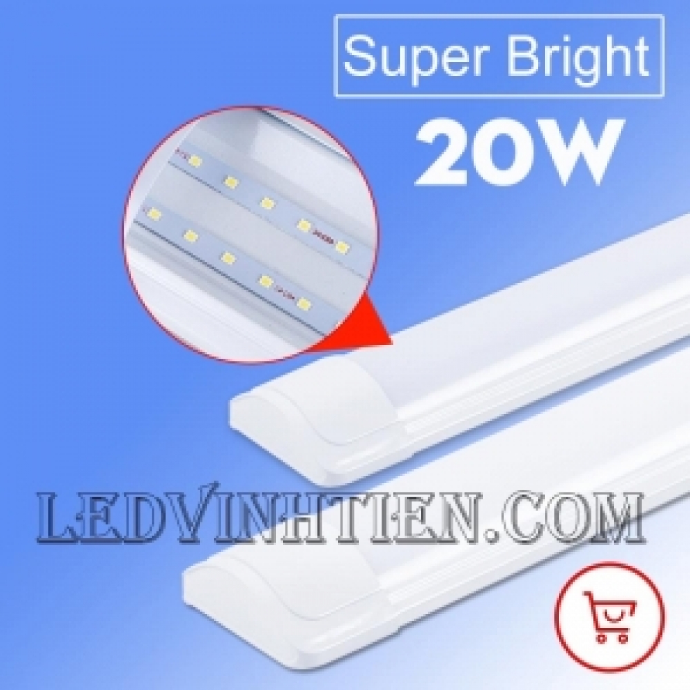 Tuýp led bán nguyệt 20w 6 tấc