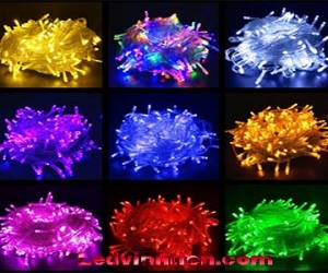Các mẫu đèn led trang trí cây thông noel thông dụng