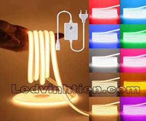 Các mẫu đèn led dây 5V, 12V, 24V, 220V dùng chiếu sáng trong nhà, ngoài trời thông dụng