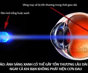 Những tác hại của đèn LED nếu sử dụng sai cách.