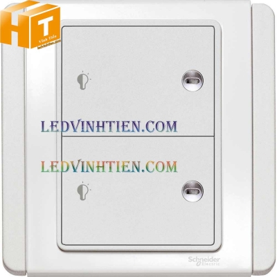 Dimmer đôi điều chỉnh độ sáng 400W Schneider