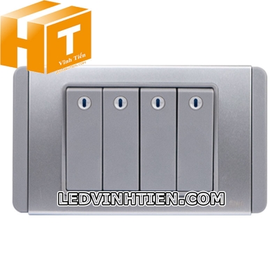 Công tắc bốn 2 chiều S68DGM4A Sino