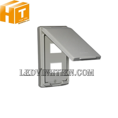 Mặt 2 thiết bị có nắp che WEG7902 Panasonic