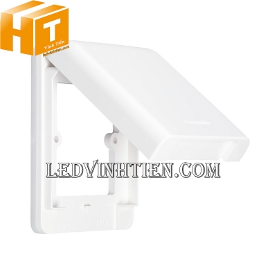 Mặt ổ cắm có nắp che mưa WBC8981SW‑VN