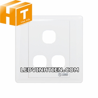Mặt công tắc 3 lỗ tròn S983/X Sino Vanlock