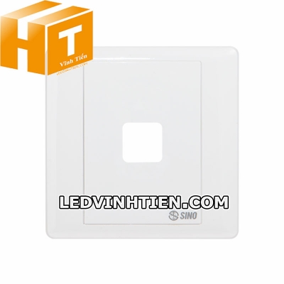 Mặt công tắc 1 lỗ vuông S9861/X Sino Vanlock