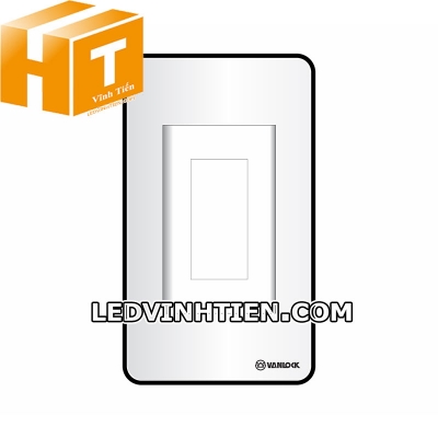 Mặt nhựa 1 MCB kiểu M SC121M Sino Vanlock